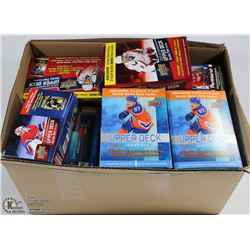 LARGE BOX OF MISCELLANEOUS HOCKEY CARDS