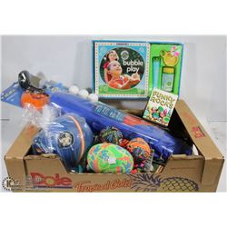 SUMMER FLAT FOR KIDS GOLF, BOWLING