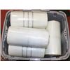 Image 1 : 8 ROLLS OF FIBERGLASS MESH FOR STUCCO, DRYWALL