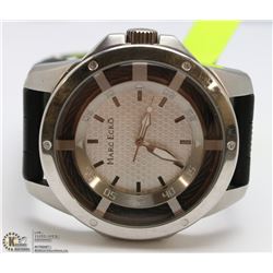 LARGE FACE MARC ECK MEN'S WATCH
