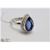 Image 1 : #118 IOLITE GEMSTONE RING, SIZE 6