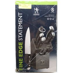 FINE EDGE STATEMENT J.A. HENCKELS 8PC KNIFE SET