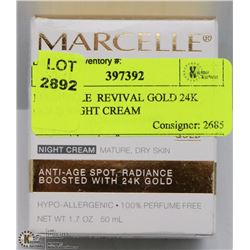 MARCELLE  REVIVAL GOLD 24K GOLD NIGHT CREAM