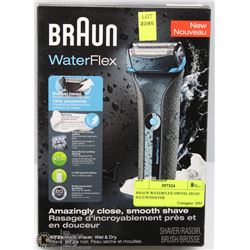 BRAUN WATERFLEX SWIVEL HEAD RAZOR/SHAVER