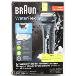 BRAUN WATERFLEX SWIVEL HEAD RAZOR/SHAVER