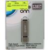 Image 1 : ONN 128GB HIGH SPEED USB FLASH DRIVE