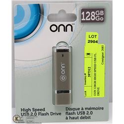 ONN 128GB HIGH SPEED USB FLASH DRIVE