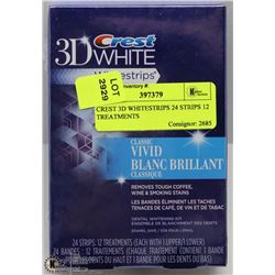 CREST 3D WHITESTRIPS 24 STRIPS 12 TREATMENTS