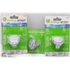 Image 1 : 3 GE ENERGY SMART LED TECHNOLOGY LIGHT BULBS