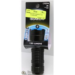 POLICE SECURITY BEARCAT 130 LUMENS FLASHLIGHT