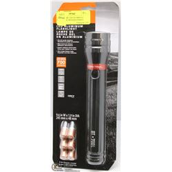 OZARK TRAIL LED ALUMINUM FLASHLIGHT WITH BATTERIES