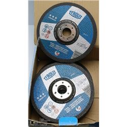 10 TYROLIT 6" GRINDING/CUT OFF DISCS