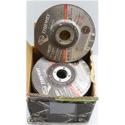 TAIPAN STEEL/STAINLESS STEEL CUT OFF DISCS 5"X1/8"