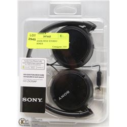 SONY HANDS FREE STEREO HEADPHONES