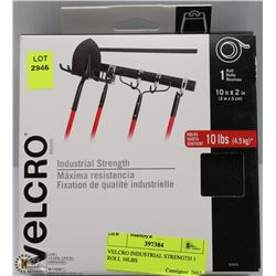 VELCRO INDUSTRIAL STRENGTH 1 ROLL 10LBS