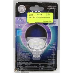 GE LED 35W REPLACEMENT BULB