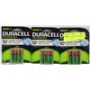 Image 1 : LOT OF TWO  4 PACKS OF DURACELL RECHARGEABLE