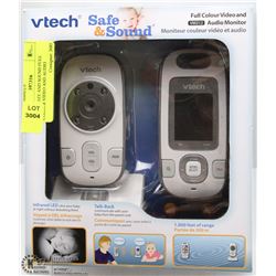 VTECH SAFE AND SOUND FULL COLOUR VIDEO AND AUDIO