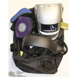 PARWELD 9-13 AUTOMATIC HELMET WITH GRIND AND