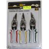 Image 1 : 3 PC AVIATION/TIN SNIPS NEW
