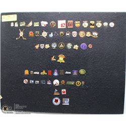 VINTAGE PINS HOCKEY W/OILERS, SOCCER, ESKIMOS