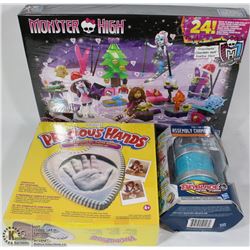 NEW MONSTER HIGH CALENDAR BUILDING