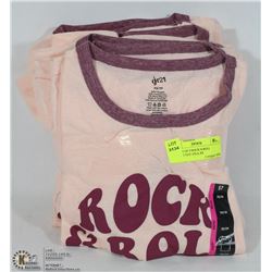 BUNDLE OF 9 ROCK N ROLL  T-SHIRTS SIZE SM & XS