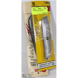 LOT OF 5 UTILITY KNIVES