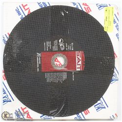 CASE OF 12 SAIT TYPE 1 CUT OFF DISCS 12"X1/8"