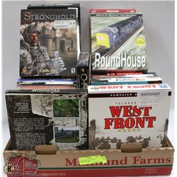 COLLECTION OF PC-CD ROM COMPUTER GAMES