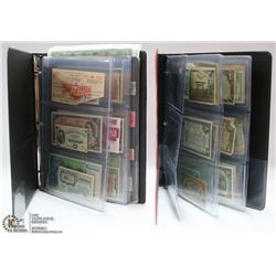 2 ESTATE  ALBUMS OF CURRENCY, STAMPS & OIL FIELD