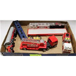 FLAT OF DIE CAST TOY CARS