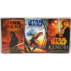 LOT OF 3 STAR WARS NOVELS
