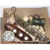 Image 1 : BOX W/ VOTIVES, T-LIGHTS, CANDLES, NEW