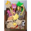 Image 1 : LARGE BOX FULL OF WOODEN CATS,
