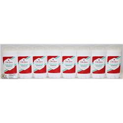 FLAT OF 8 OLD SPICE FULL SIZE DEORDORANTS