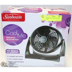 SUNBEAM TWO SPEED BLIZZARD FAN
