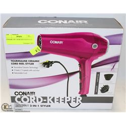 CONAIR 2 IN 1 HAIR DRYER/STYLER