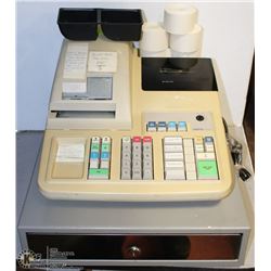SANYO ELECTRONIC CASH REGISTER ECR325 W/ ROLLS OF
