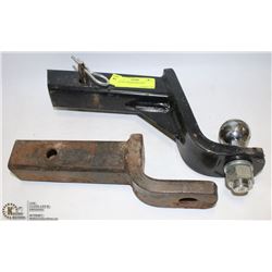 LOT OF 2 TRAILER HITCHES