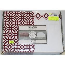 2 SETS OF GRAND LIVING FULL SIZE SHEET SETS
