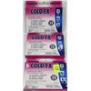Image 1 : 3 TRAVEL PACKS OF 18- 200MG CAPSULES OF COLD FX