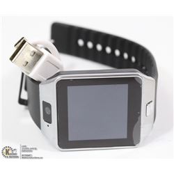 NEW BLACK AND S/S BLUETOOTH SMARTWATCH WITH CAMERA