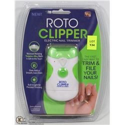 NEW ROTOCLIPPER ELECTRIC NAIL TRIMMER