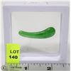 Image 1 : TOOTH SHAPE JADE STONE IN DISPLAY BOX