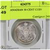 Image 1 : 1965 CANADIAN 50 CENT COIN