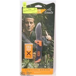 NEW GERBER SCOUT SURVIVAL KNIFE
