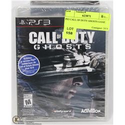 PS3 CALL OF DUTY GHOSTS GAME