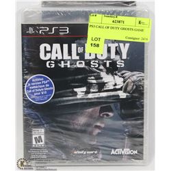 PS3 CALL OF DUTY GHOSTS GAME