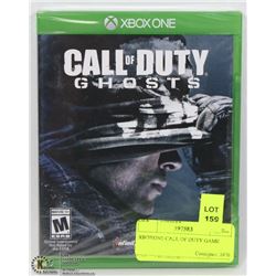 XBOX ONE CALL OF DUTY GAME